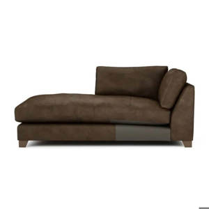 Lounge Company Lola Left Hand Chaise Unit - Leather